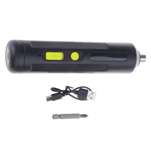 Ergonomic Electric Screwdriver Portable and Compact High Efficiency Quick Charging in 2 Hour Includes Screwdriver Bits for Versatility