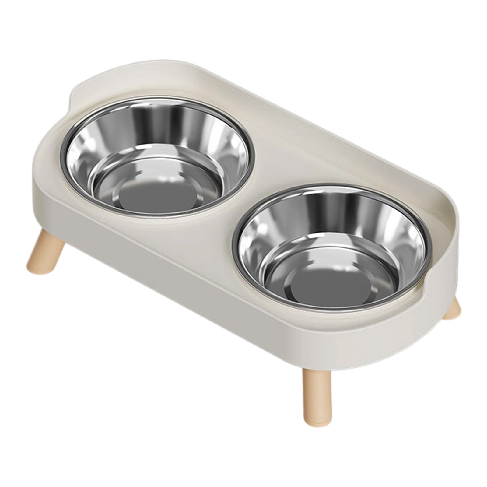Ergonomic Elevated Dog Bowls With Stable Stand And Double Bowl For Most Breeds Bright Color