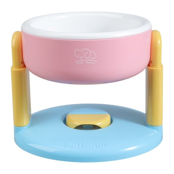 Ergonomic Elevated Dog Bowls With Stable Stand And Height Adjustable For Most Breeds Bright Color