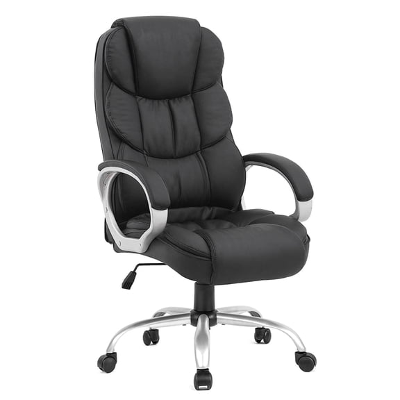 Ergonomic Executive High Back Office Gaming Chair, Metal Base