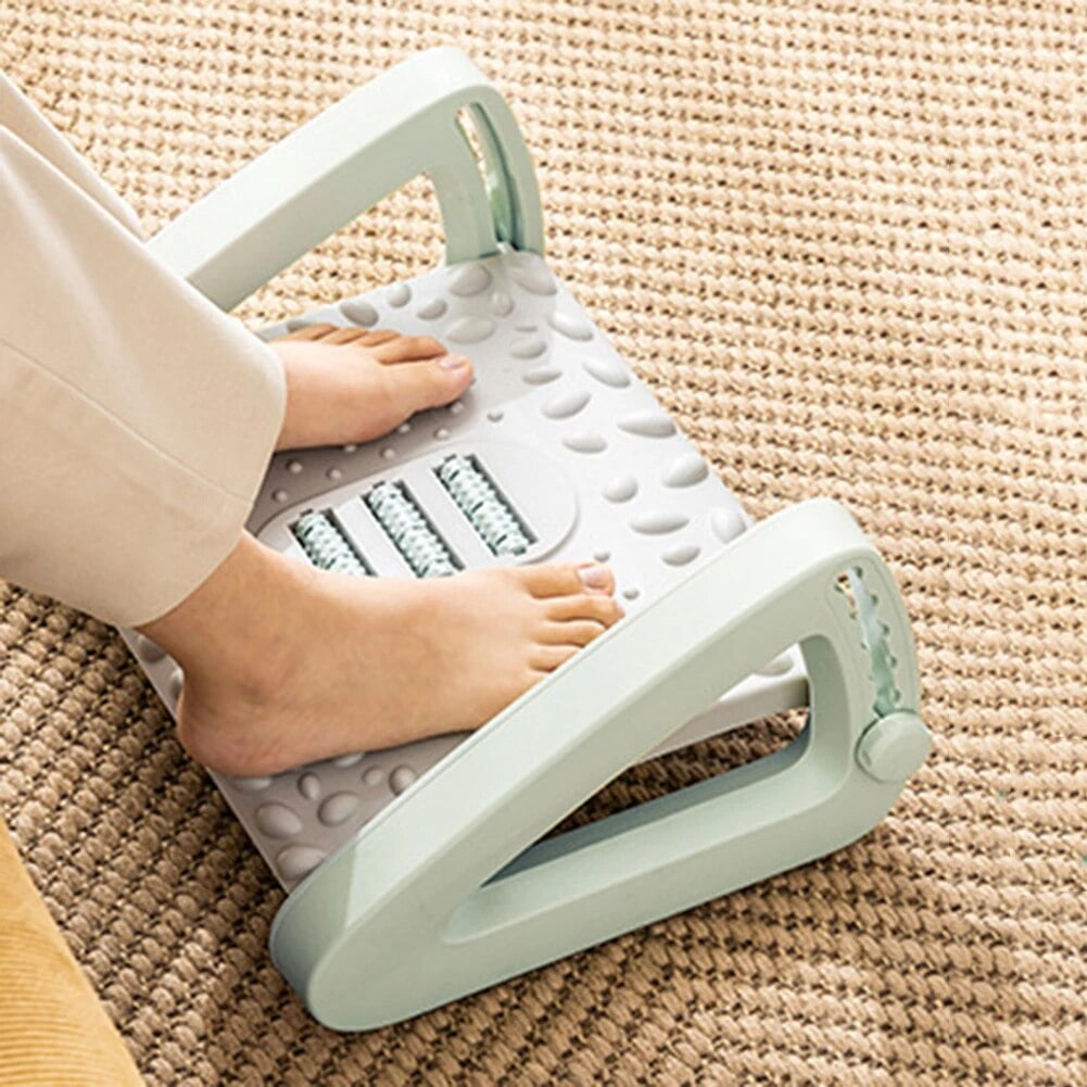 Ergonomic Feet Stool Chair with Massage Under Desk Footrest Adjustable