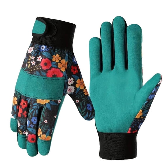 Ergonomic Fiber Gardening Gloves Ventilate Design for Extended Wear Comfort