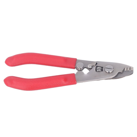 Ergonomic Fiber Optic Stripper with 3 Port Design for Efficient Cable Splicing and Repair Tasks stainless steel