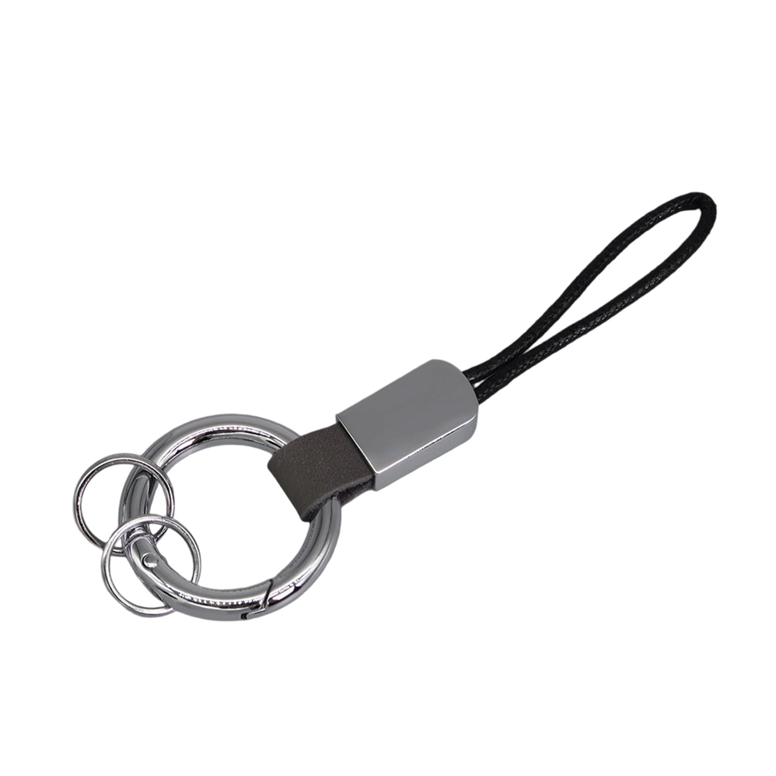 Key Rings Ergenomic Ergonomic Finger Loop Key Organiser Leather Key Holder with Wristband ...