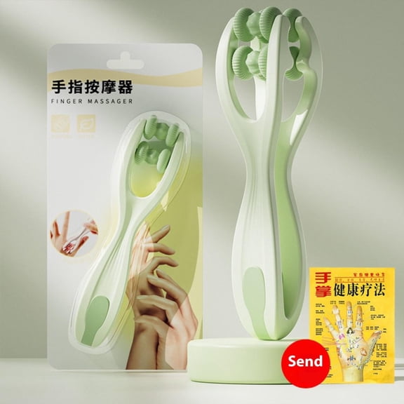 Massage Tools for Finger Double Roller Hand Massager Silicone Finger Massagers for Relaxation and Muscle