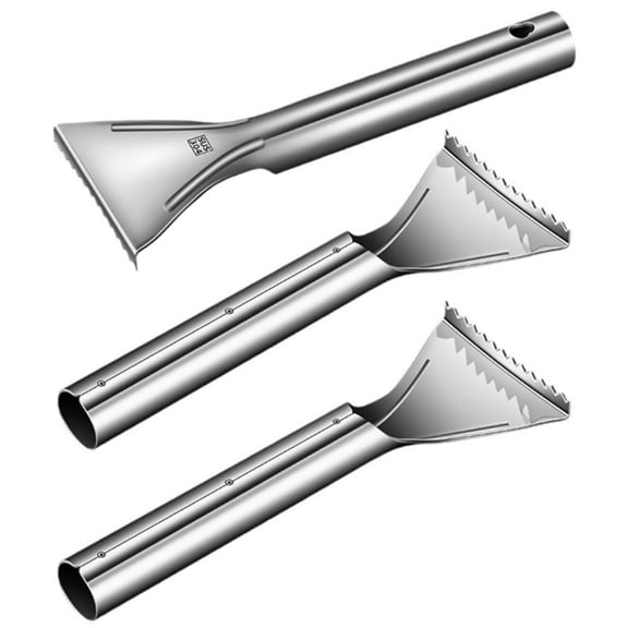 Ergonomic Fish Scales Remover Tool Nonrust Steel Designs Captures Loose Scale Prevents Mess Safe Comfortable Handling