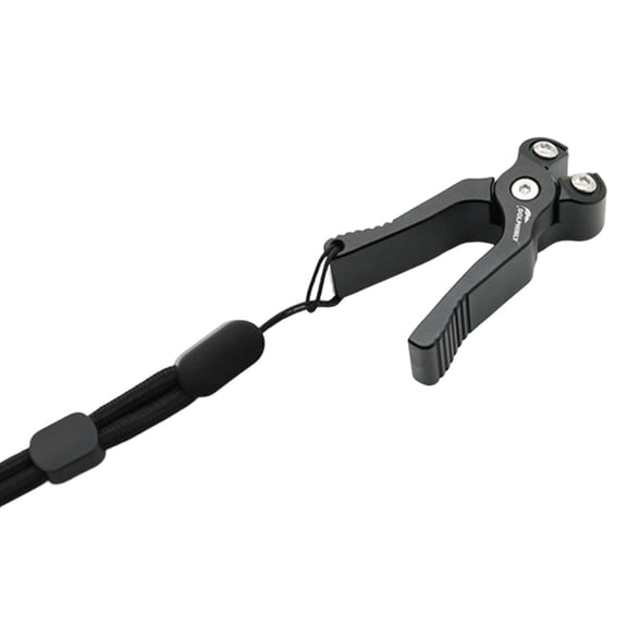 Ergonomic Fishing Line Cutting Gadget with Release Strong Aluminum Texture Suitable for Angling Needs