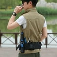 thumbnail image 1 of Ergonomic Fishing Waist Belt - Adjustable, Lightweight, and Comfortable with Multiple Pockets for Tackle Storage, 1 of 3