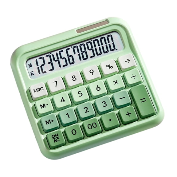 Ergonomic Flexible Calculator 12 Digit Display Anti Slip Base Solar Charging Lightweight Design Long-lasting Controls Perfect For Professionals Daily Use