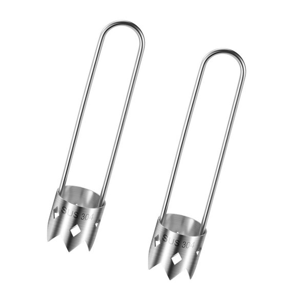 Ergonomic Fruit Cores Remover Tool 304 Metal Citrus Corer For Kitchen Outdoor Dishwasher Safe Kitchen Gadget