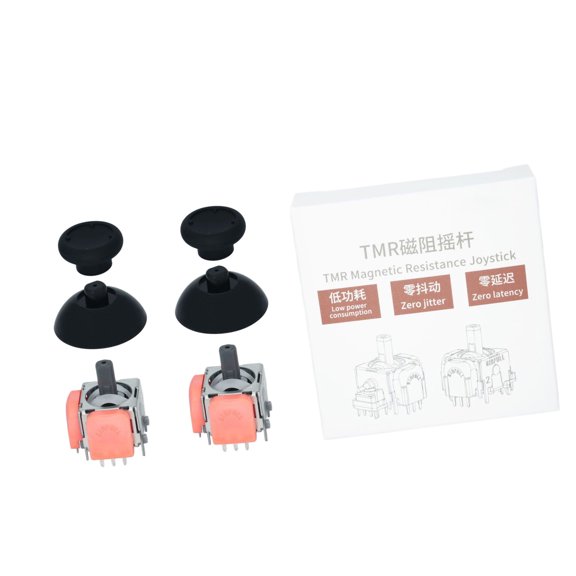 Ergonomic Game Controller Electromagnetic Joystick Featuring TMR Technology For Enhancing Responsiveness And Comfort