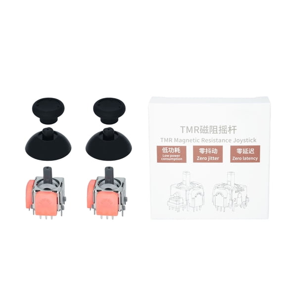 Ergonomic Game Controller Electromagnetic Joystick Featuring TMR Technology For Enhancing Responsiveness And Comfort