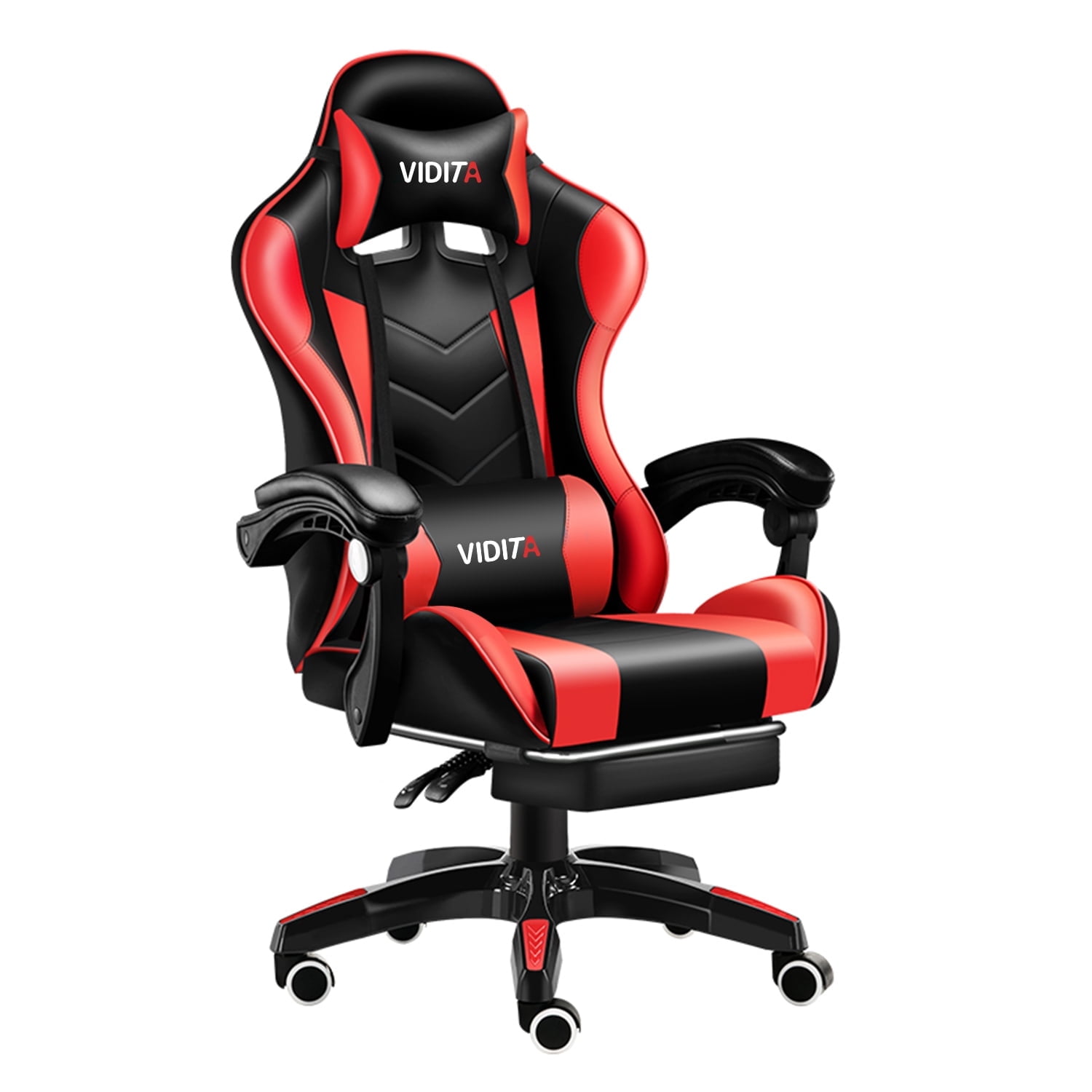 Gaming Chair With Lumbar Support Ergonomic PU Leather Office