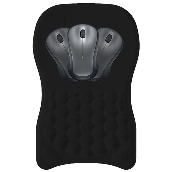 Ergonomic Gaming Office Mouse Pad Mat Mousepad with Rest Wrist Support NonSlip Rubber Base Special Surfaces