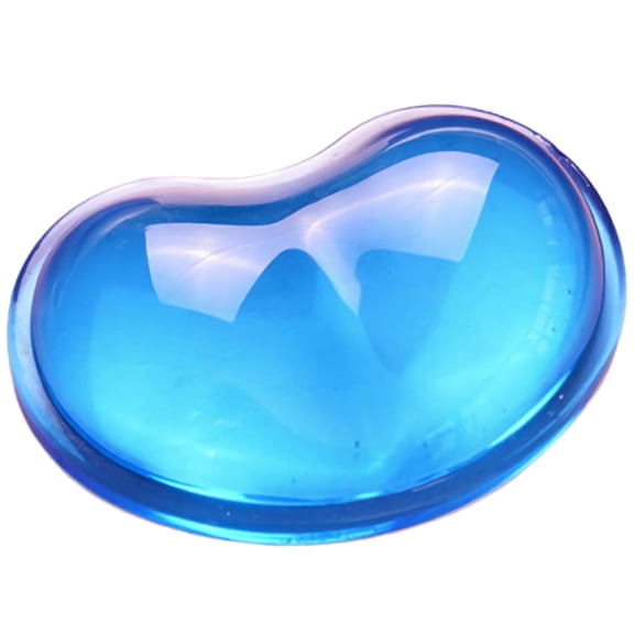 Ergonomic Gel Wrist Rest for Mouse, Computer Mouse Wrist Support for Arm Pain Relief, Heart-Shaped Cute Hand Wrist Cushion for Home and Office Working Gaming Anti-Fatigue