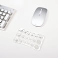 thumbnail image 1 of Ergonomic Gel Wrist Rest for Mouse, Soft Silicone Wrist Support Pad with Waterproof Surface, Portable Computer Wrist Cushion for Office, Home, and Laptop Use, 1 of 7