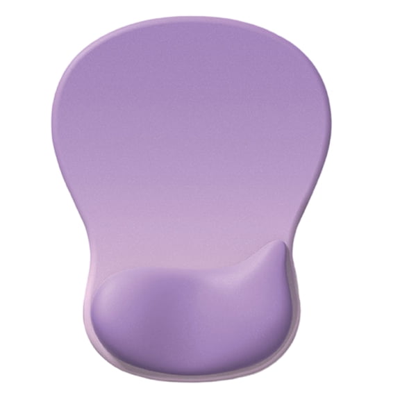Ergonomic Mouse Pad With Contoured Wrist Support Gradient Wrist Rest Mat Slip Proof Base Optimized Tracking For PC Pad