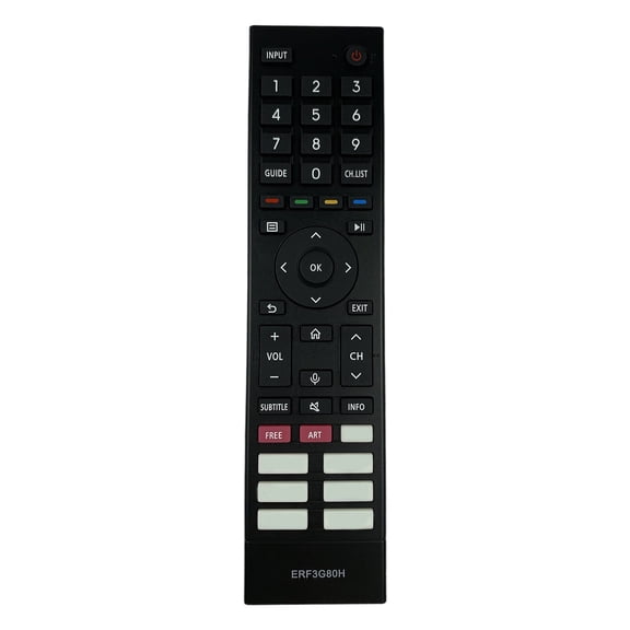 Ergonomic Grip Design Remote ABS Texture Ensuring Comfortable Hold and Slip Resistance Suitable for Long Durations Use