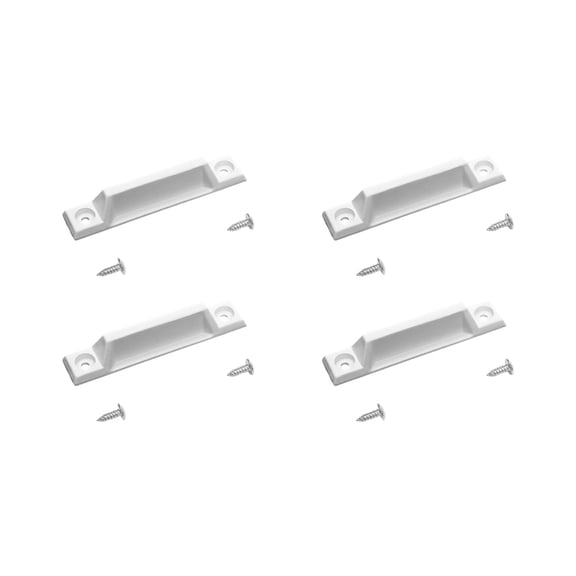 7829 Plastic Screen Window Sliding Handles with Durability for Easyly Push Pull Installation and Ergonomic Comfortable Grip