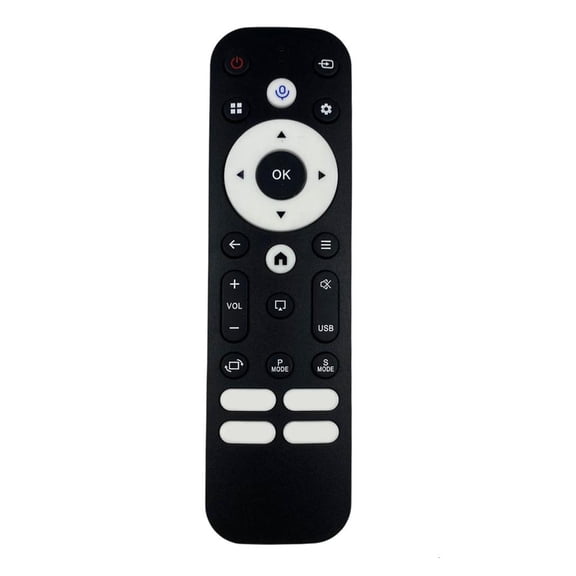 Ergonomic Grip Voice Remote Control Featuring Comfortable Grip Lightweight Build Portable
