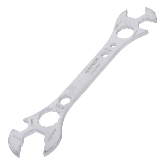Ergonomic HVAC Technician Wrench Tool Multipurpose Steel Construction Lightweight Nut Adjuster Tool For Tight Space