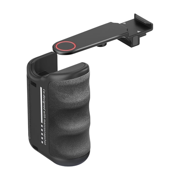 Ergonomic Hand Grip for Action Cameras 6.8cm Handle with Shutter Button for Action 5Pro/4/3 for VLOG