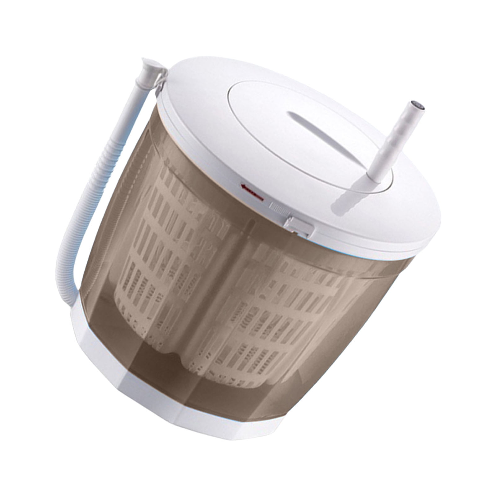 Portable Manual Laundry Washer and Spins Dryer Hand Crank Operated Washing Machine for Camping Travel Apartments