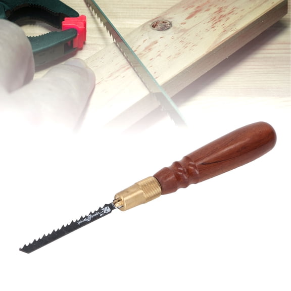 Ergonomic Hand Saw Handle Kit With 5 Blades, Non,Slip Grip For Woodworking Garden Projects