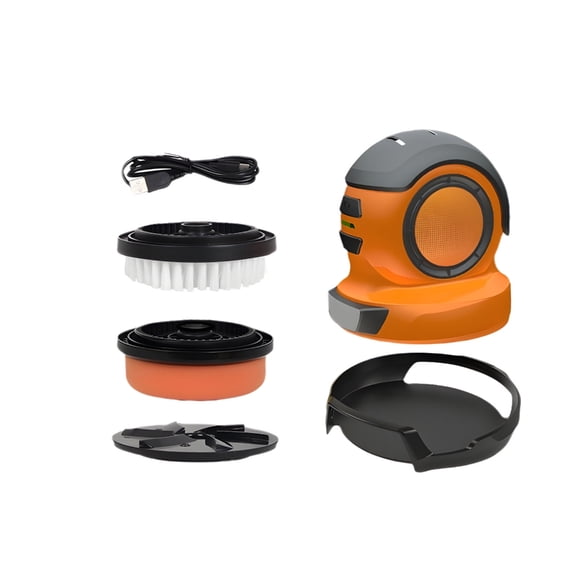 Ergonomic Handheld Car Defroster 3000RPM Electric Ice Scraper Melter Windshield Cleaner And Wax Polisher Winter Essential