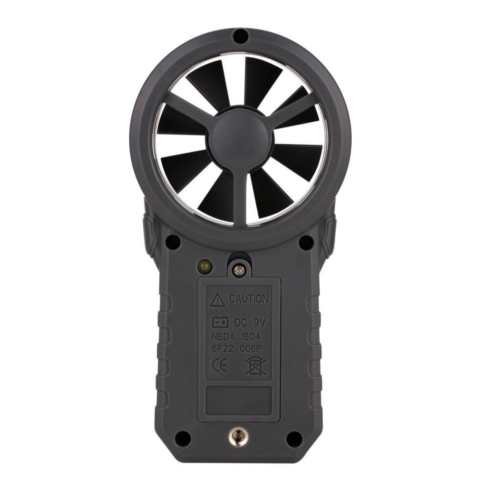 Ergonomic Handheld Digital Anemometer Monitoring Double Parameters Wind ...