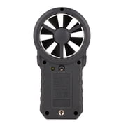 Ergonomic Handheld Digital Anemometer Monitoring Double Parameters Wind Speeds and Temperature for Professional Application