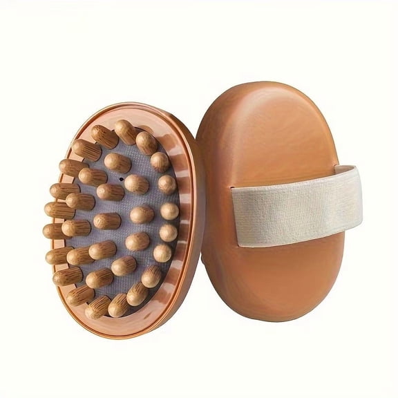 Ergonomic Handheld Massage Roller - Versatile Tool for Muscle Relaxation at Home, Office, and Spa