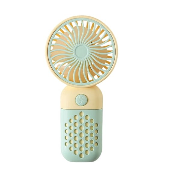 Ergonomic Handheld Mini Desk Fan USB Powereds Rechargeable Quiet Bladeless For Dorm Office Travel Essential