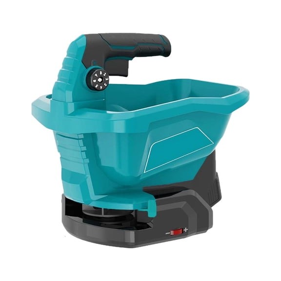 Ergonomic Handle Electric Lawns Seeder 4L Capacity 8 Levels Setting 6 Spreading Angles for Fertilizing and Seeding