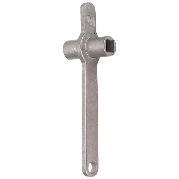 Ergonomic Handle Industrial Radiator Ventilation Adjustment Wrench Spanner Crafted from Rustproof Stainless Steel Materials