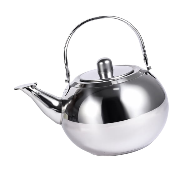 Ergonomic Handle Stainless Steel Teas Kettle with Infuser Teapot with Heat Resistant Handle for Parties