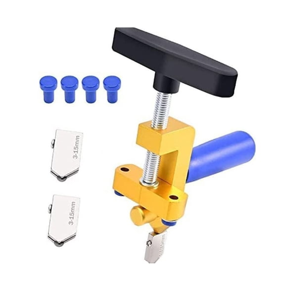 Ergonomic Handle Tile Cutting Tool Glass Cutter for Professional and DIY Use