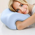 thumbnail image 1 of Ergonomic Head Rest Attachment For Off Ice Chair Extra Firm Neck Support Pillow Cushion, 1 of 3