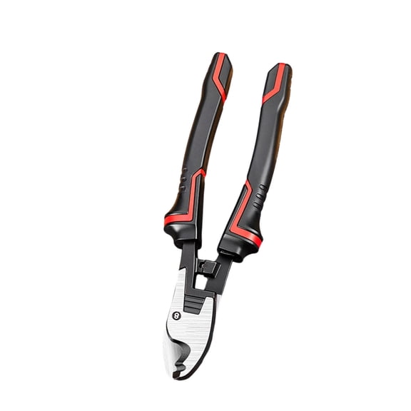 Ergonomic Heavy Duty Wire Cutter Suitable For Thick Copper Aluminum Cables Anti Fatigue Handle Durability Construction