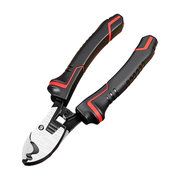 Ergonomic Heavy Duty Wire Cutter Suitable For Thick Copper Aluminum Cables Anti Fatigue Handle Durability Construction