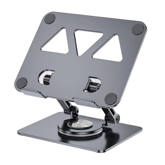 Ergonomic Height Adjustable Stand for Laptops Tablets Holder 360 Rotation Quick Assembly Comfortable Viewing