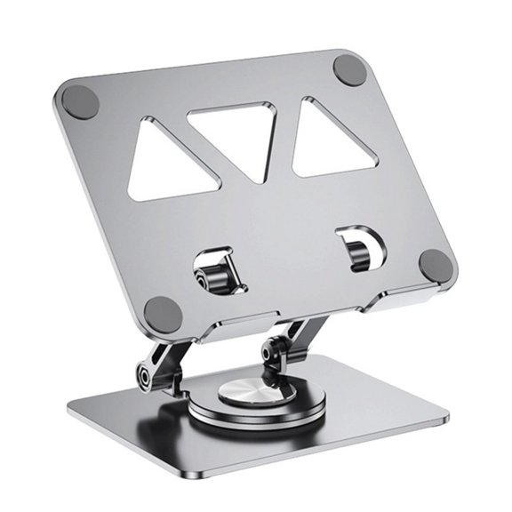 Ergonomic Height Adjustable Stand for Laptops Tablets Holder 360 Rotation Quick Assembly Comfortable Viewing