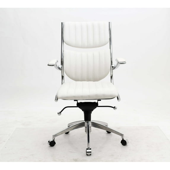 Ergonomic High Back Verdi Office Chair in White