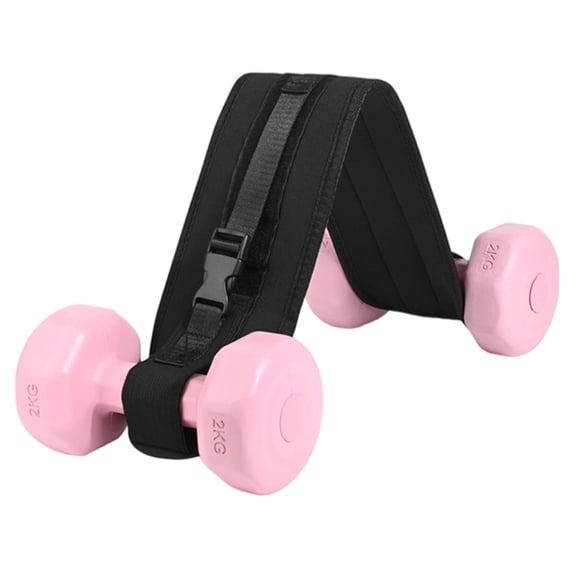 Ergonomic Hip Bridge Weight Belt Butt Workout Belt For Gym Home Workouts Comfortable Fit Design Quick Adjusts Closures