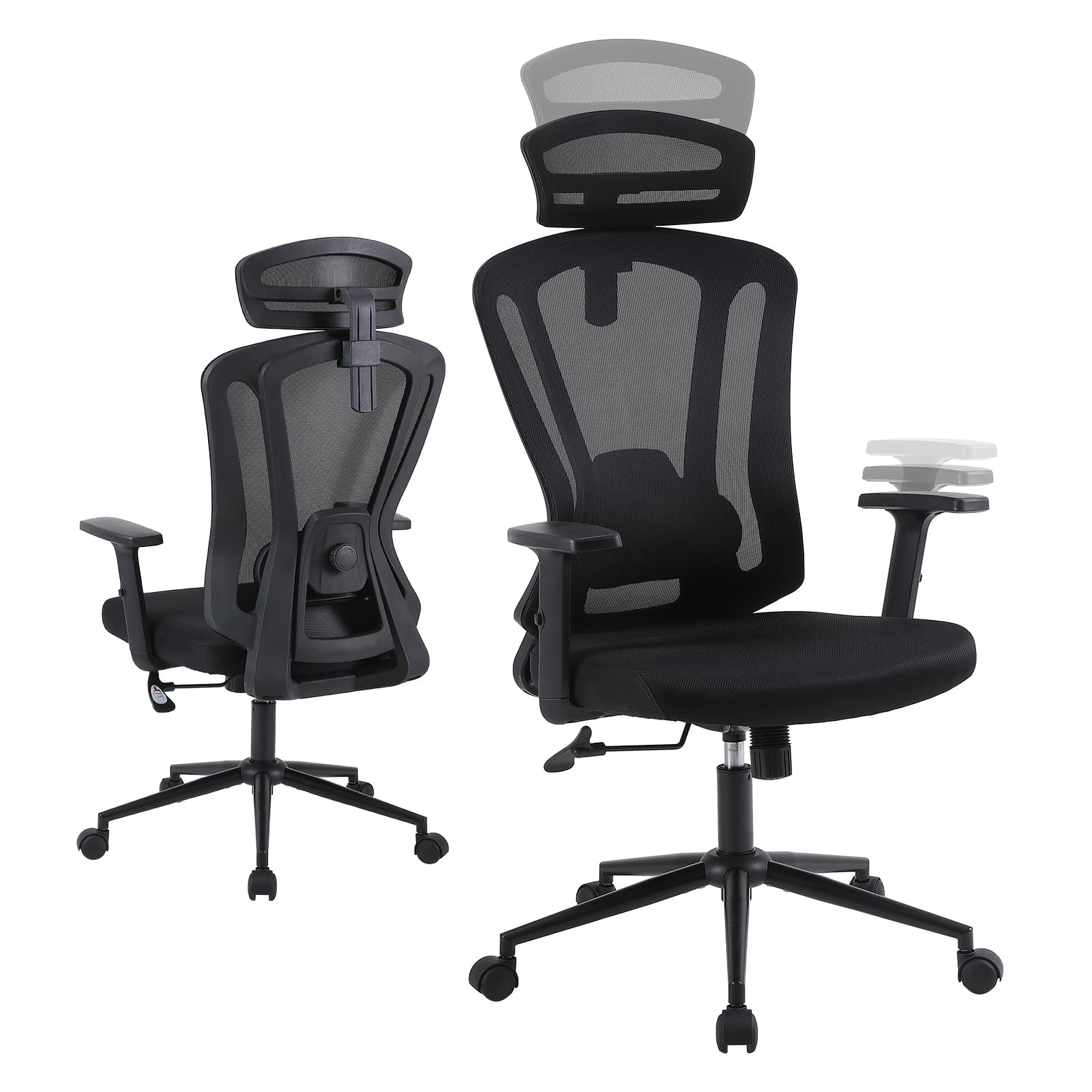 Ergonomic Home Office Chair(300lbs), High Back Desk Chair with
