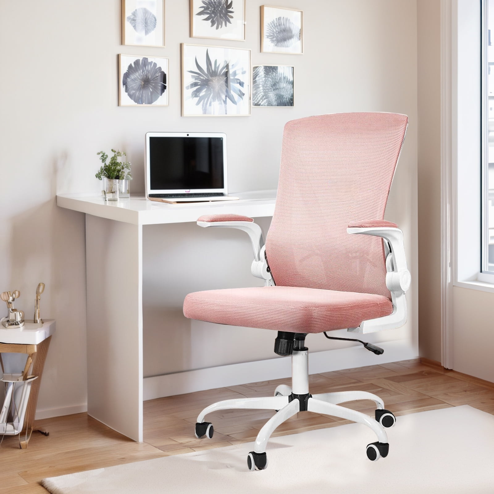Pink computer 2024 chair walmart