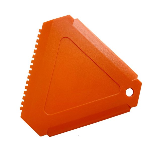 hejhncii Triangle Ice Scraper Snow Remover for Cars Using HIPS Plastic for Superior Cold Resistance and Efficient Defrosting
