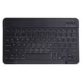 thumbnail image 1 of Ergonomic Keyboard Ergonomic Keyboard Portable Keyboard, Rechargeable Wireless Keyboard for Tablet Black, 1 of 7