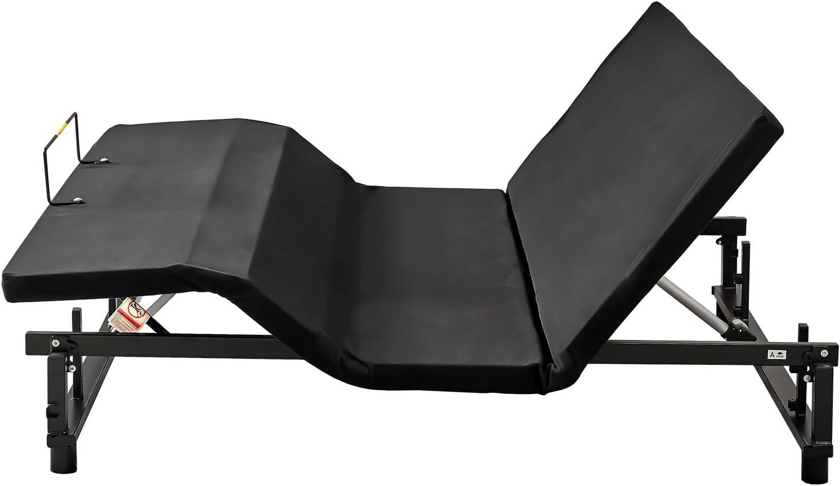 Ergonomic King Size Adjustable Bed Base, Metal Bed Frame Adjustable ...