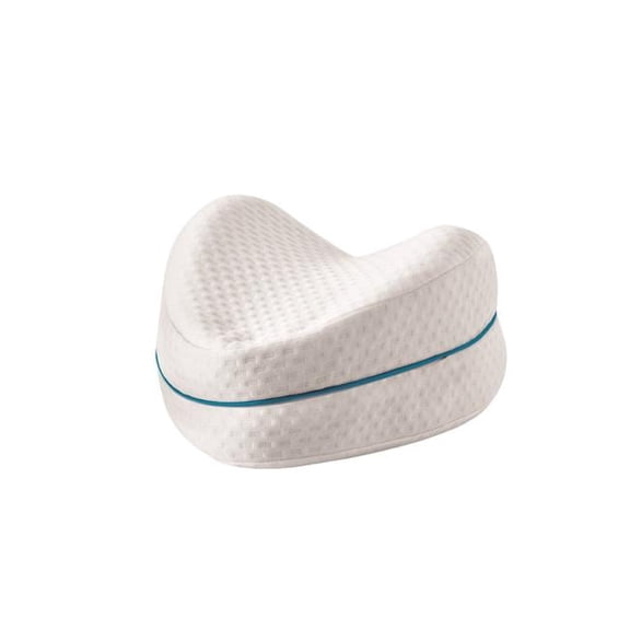 Ergonomic Knee Support Pillow - White - Standard Size - Comfort Design